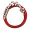 Pdq PDQ Red Tie-Out with Spring Vinyl Coated Cable Dog Tie Out Large Q3530SPG99 - alternate 2